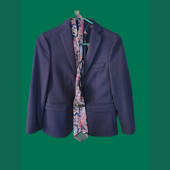 LAUREN RALPH LAUREN BOYS BLUE DESIGNER SUIT SIZE 10R - Picture 2 of 14